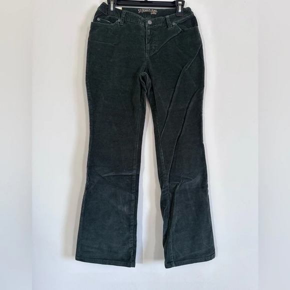 Corduroy bootcut hunter green pants size 6 NWT - Picture 4 of 13